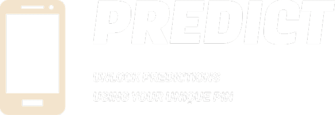 Predict — unlock predictions using your unique pin